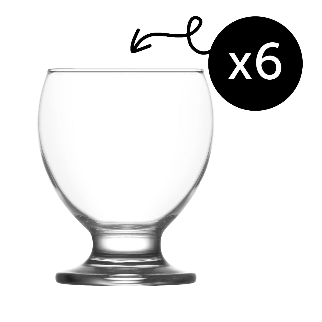 LAV Teo Softdrinkgläser – 250 ml (8 1/2 oz), 6er Set