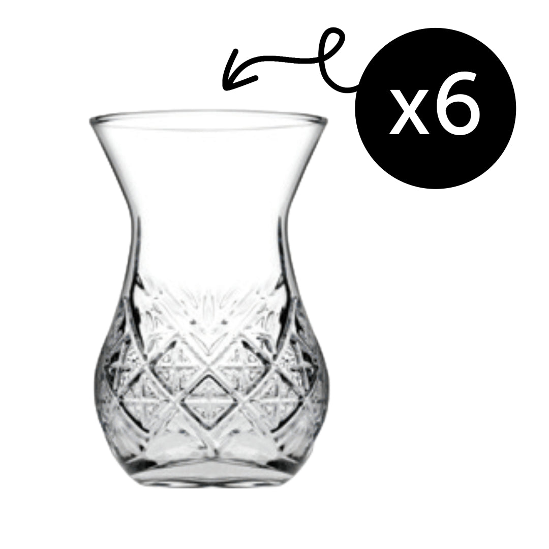 Pasabahce Timeless Teegläser 155 ml (5 3/4 oz) - 6er Set