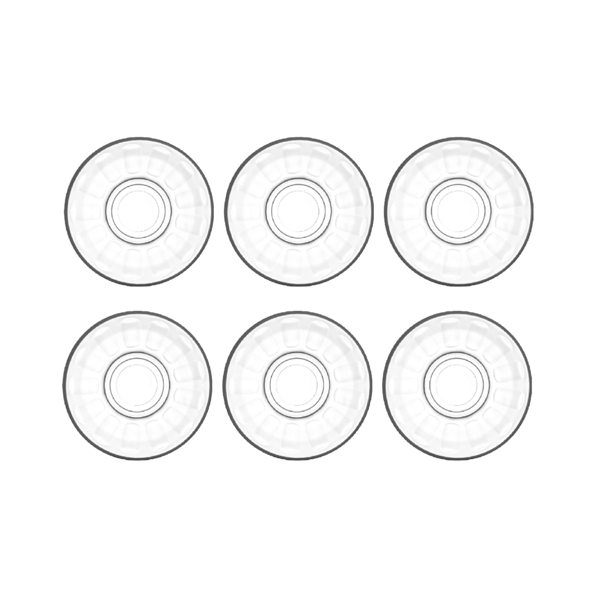 LAV Klasik Teeteller 102 mm - 6er Set