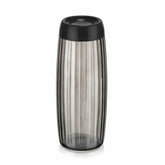 Michelino Tanja Vorratsglas Riffel Klarglas 1,6L Anthrazit
