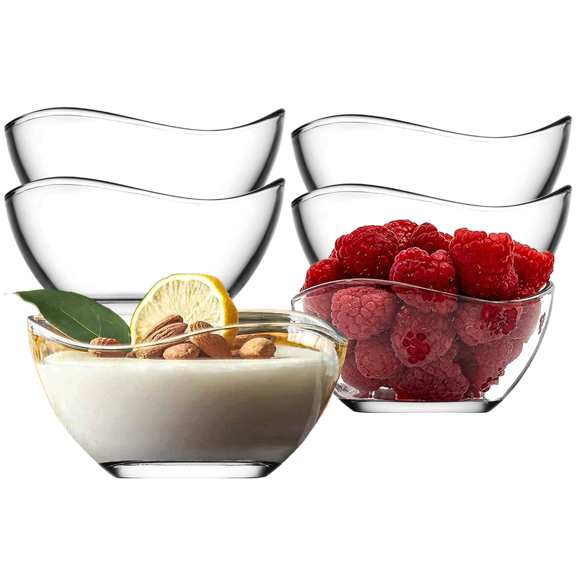 LAV Vira Glasschalen - 310 ml (10 1/2 oz), 6er Set