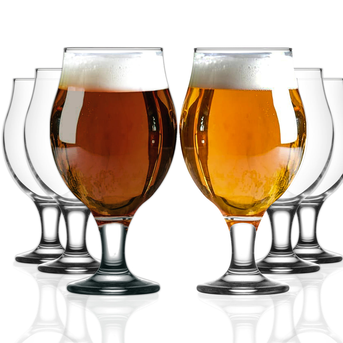 LAV Angelina Biergläser 570 ml (19 1/4 oz) - 6er Set