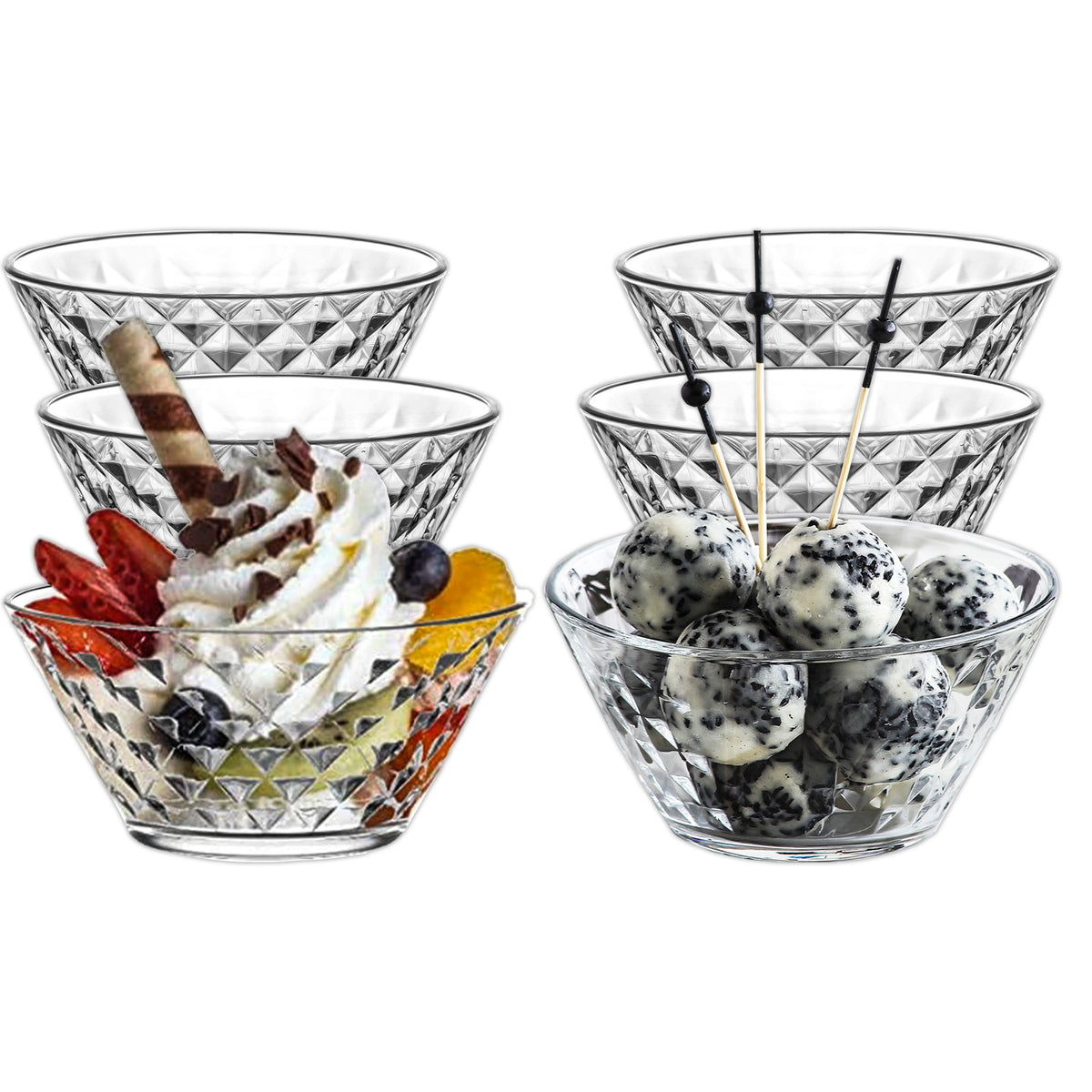 LAV Artemis Glasschalen - 330 ml (11 1/4 oz)