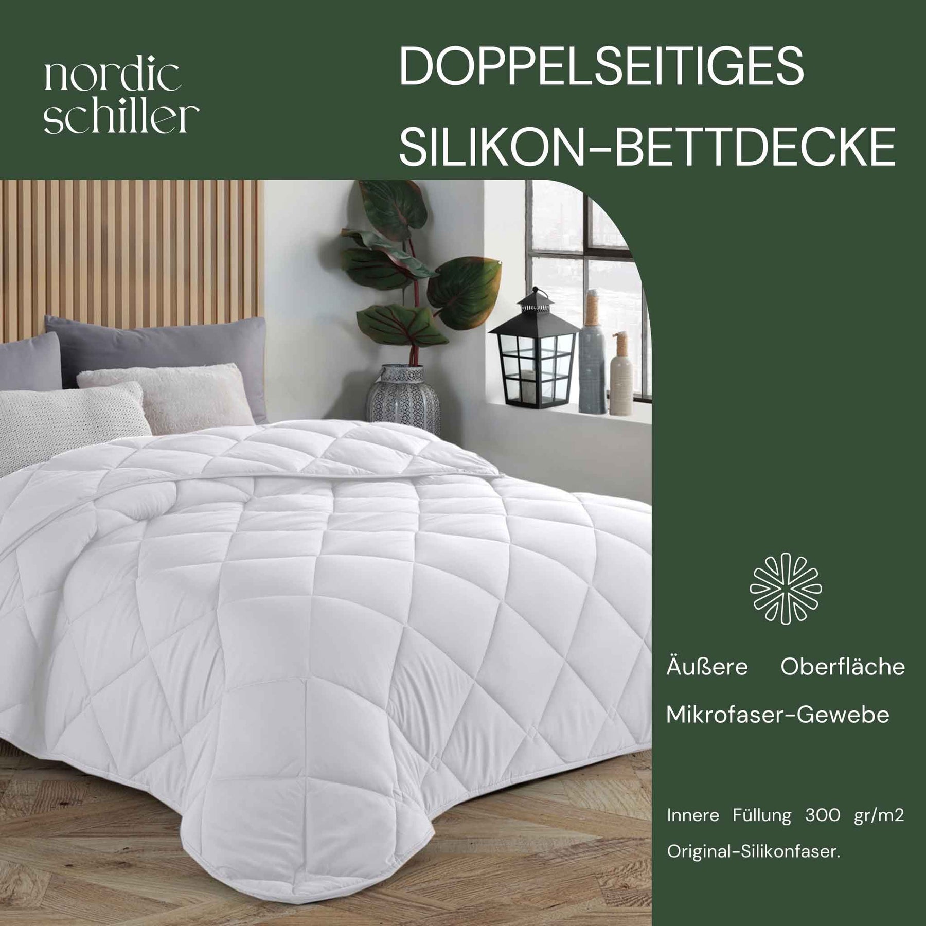 Nordic Schiller Steppdecke