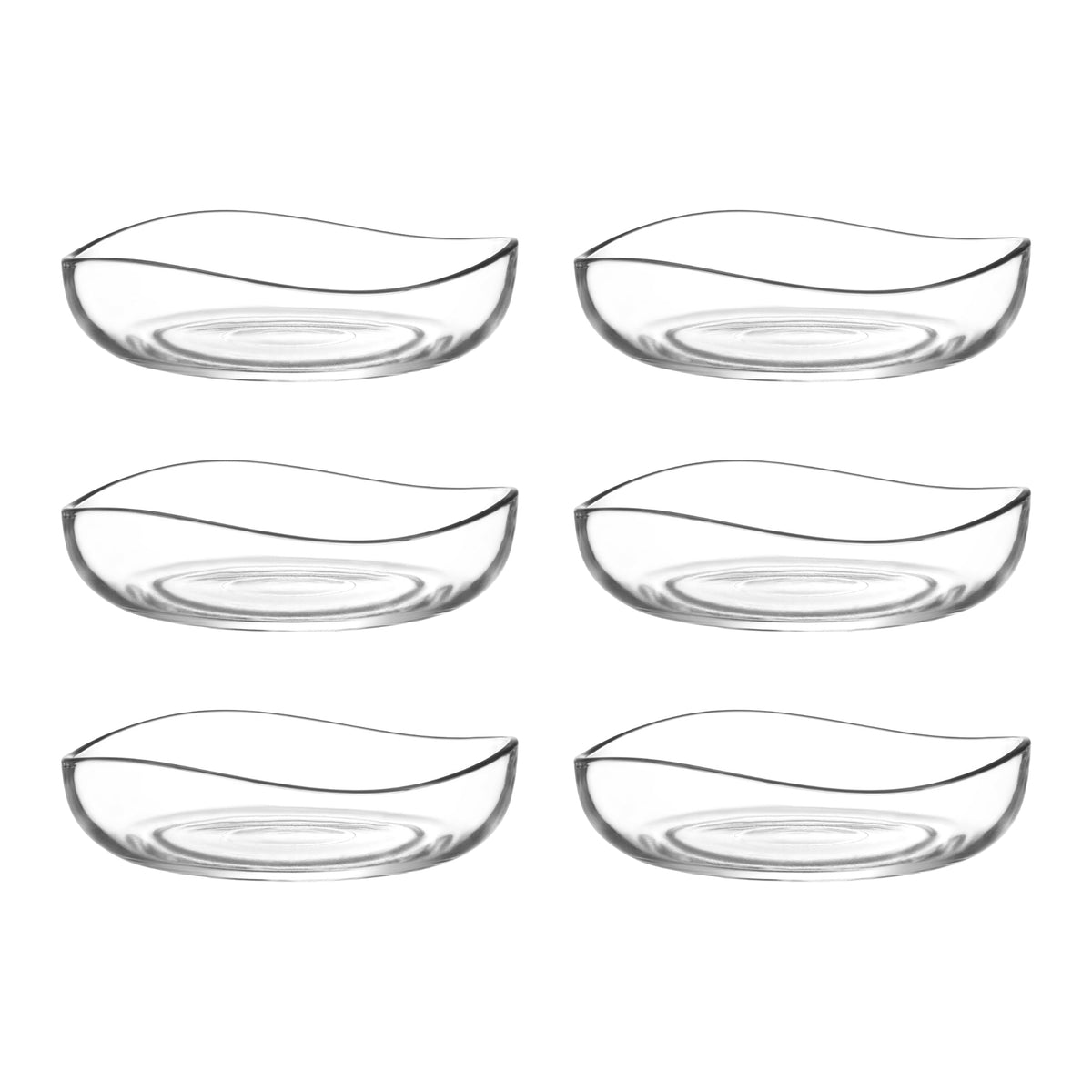 LAV Vira Glasschalen - 195 ml (6 1/2 oz) - 6er Set