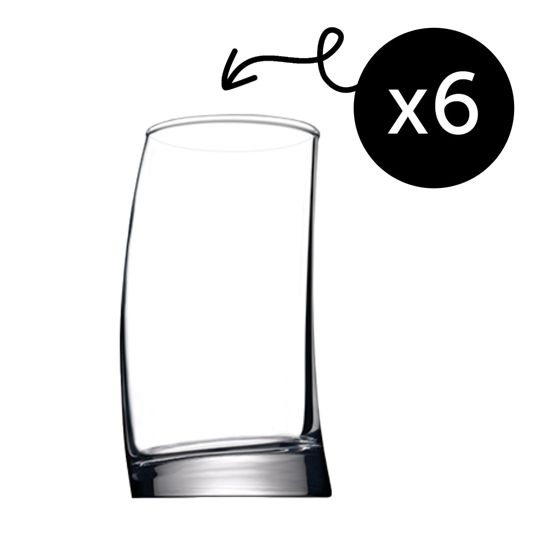 Pasabahce Penguen Longdrinkgläser 390 ml (13 1/4 oz) - 6er Set