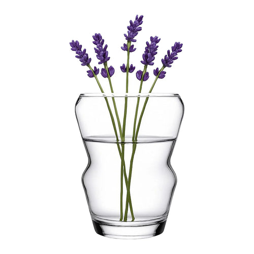 Pasabahce Crystallin PEKO Vase Kristallglas transparent 200 mm Höhe