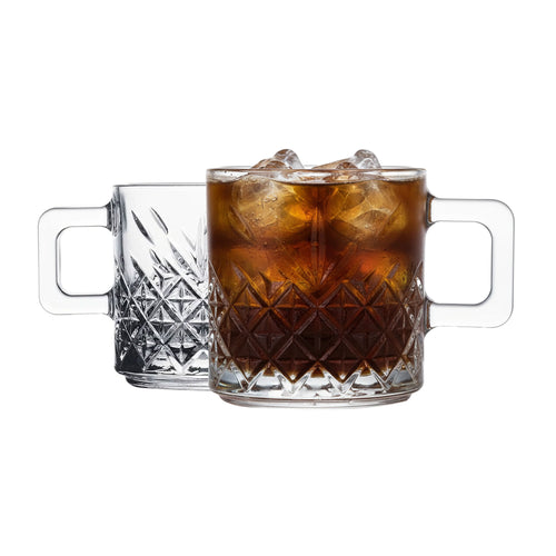 Pasabahce Timeless Mug mit Henkel 2er Set
