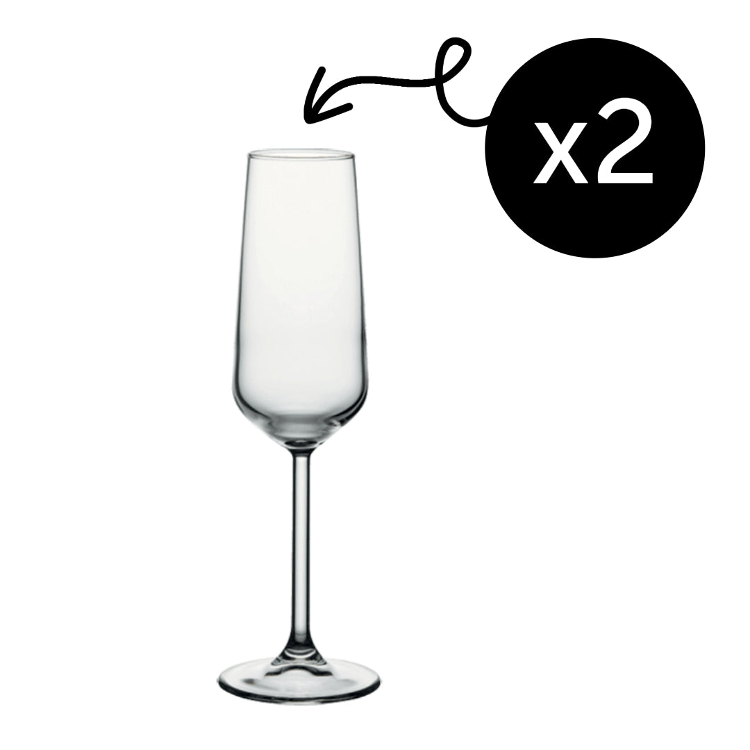 Pasabahce Allegra Champagnerflöte 195 ml, 2-tlg. Set