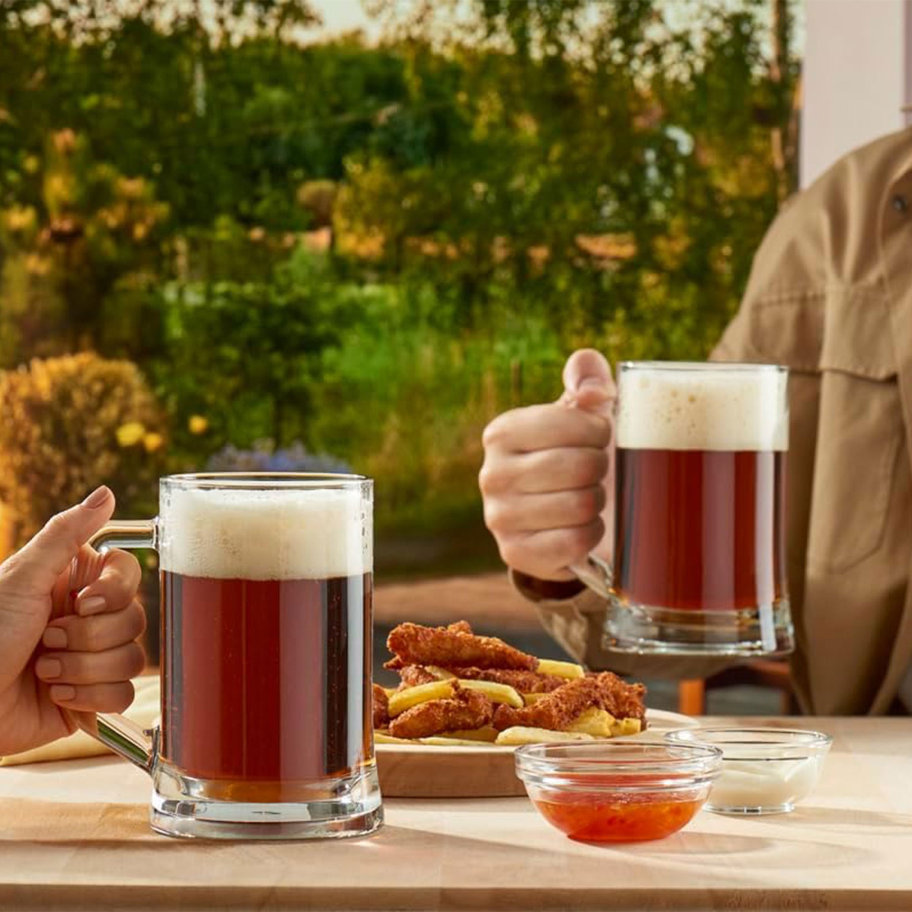 Pasabahce Biersiedel Gläser Set 660 ml, ideal für Biergenuss, 12-teilig