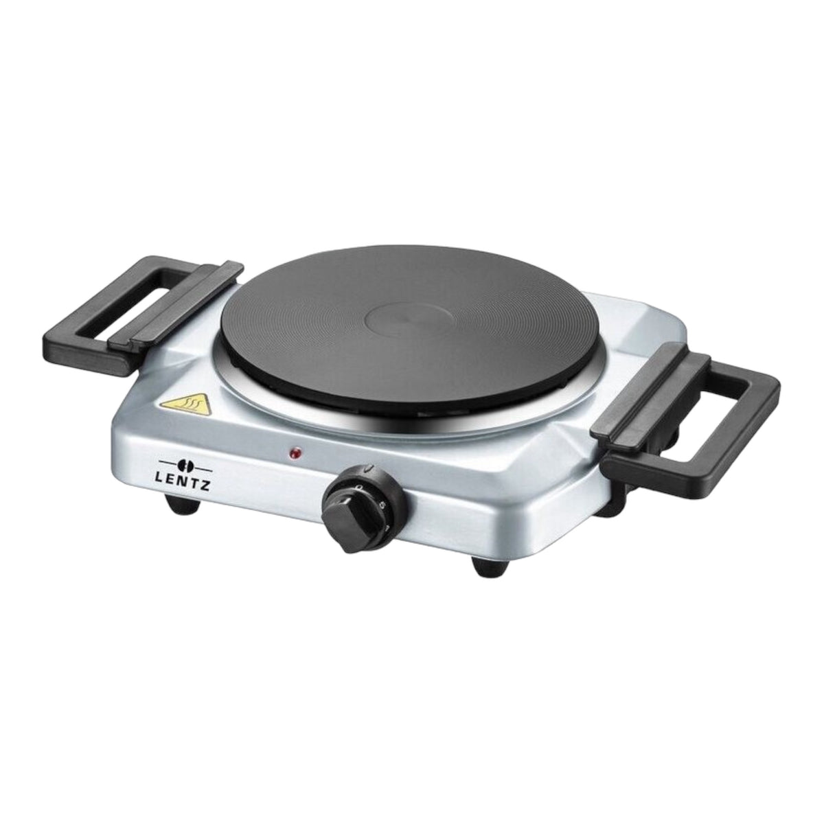 LENTZ Einzelkochplatte 1500 Watt - Silber - Einzelansicht
