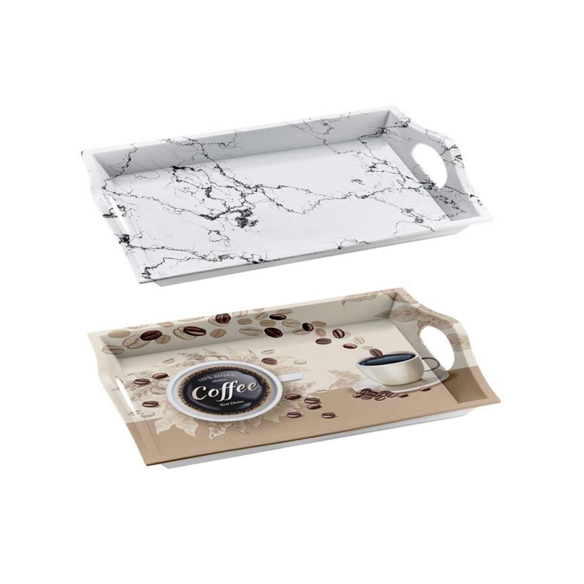 Michelino Serviertablett 24x34cm - Alle Teile