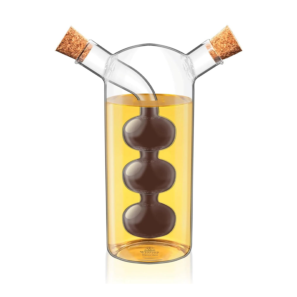 Wilmax Öl- und Essigflasche 300/60 ml Glas WL-888956/A