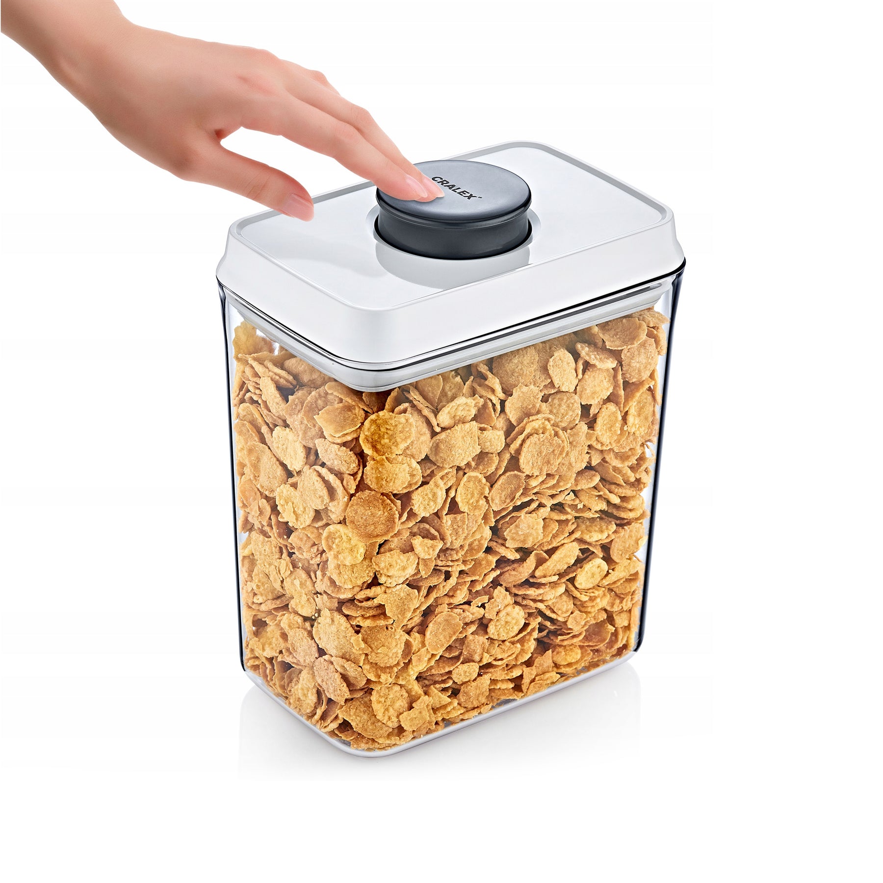 CRALEX Nesta rechteckige Lebensmittelbehälter, (1,4 I ml / 2,2 l / 2,9 l)