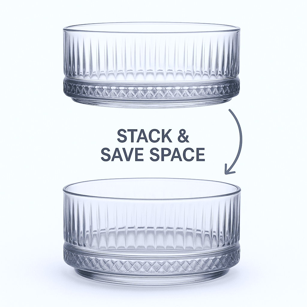 Pasabahce Elysia Glasschale – 510 ml, Ø 13 cm