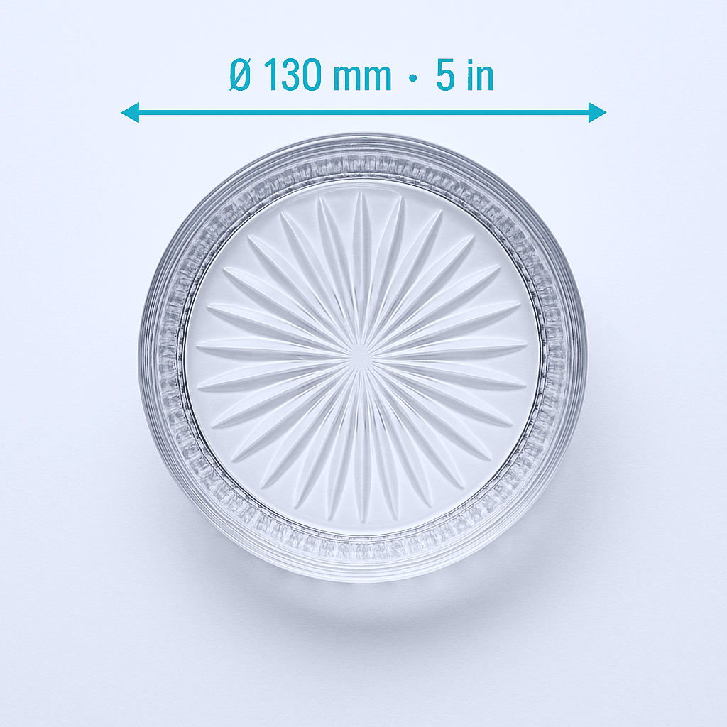 Pasabahce Elysia Glasschale – 510 ml, Ø 13 cm