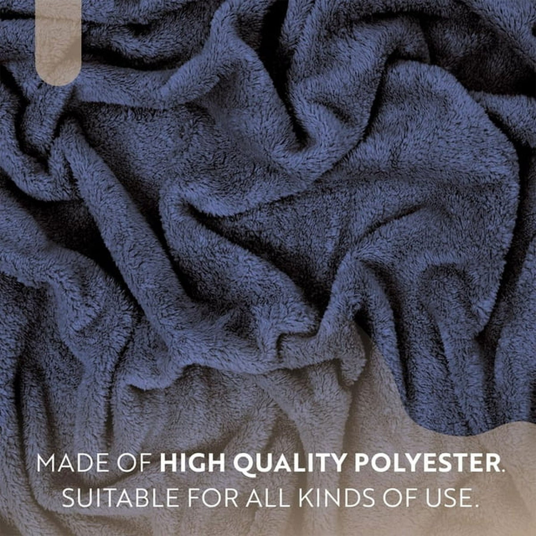 English Home Welsoft Decke - Flauschige TV-Decke 120x170 cm