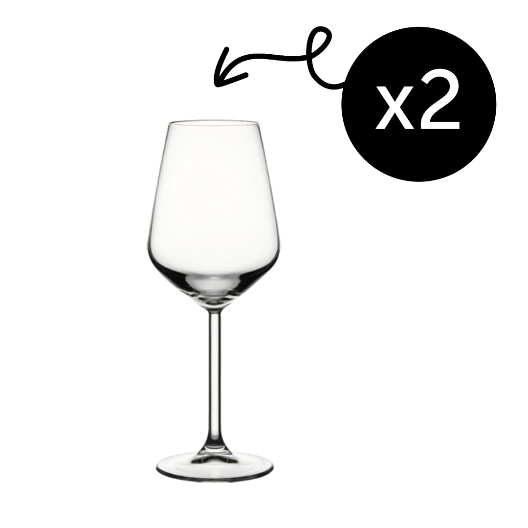 Pasabahce Allegra Weißweinglas 350 ml 2er Set