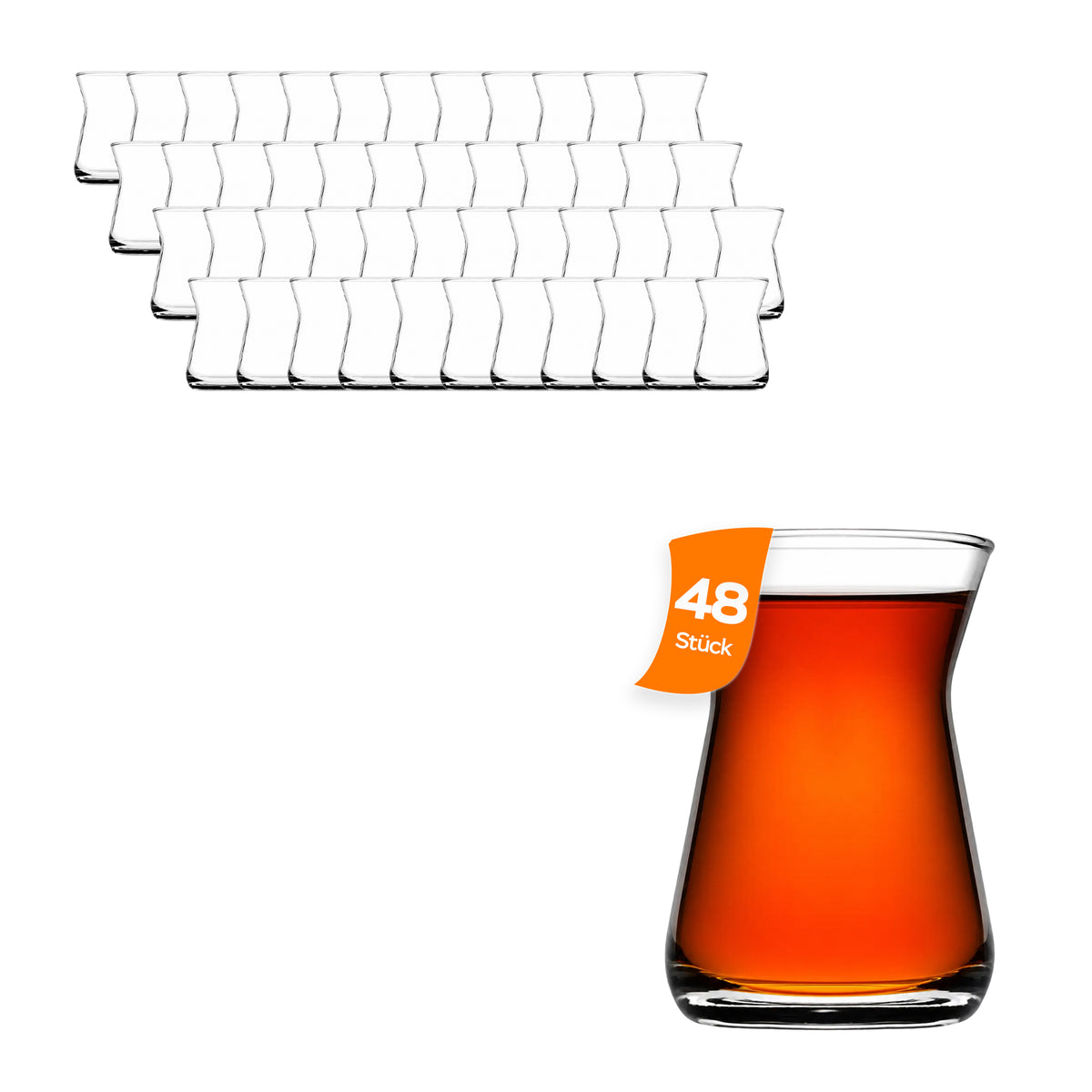 Pasabahce Basic Irem Teeglas - 132 ml