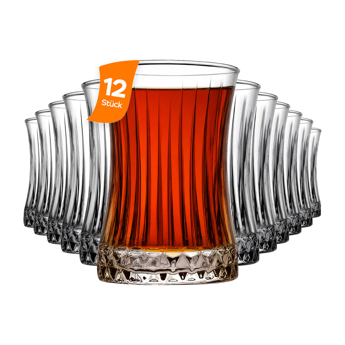 Pasabahce Elysia Teegläser 170 ml (5 3/4 oz)