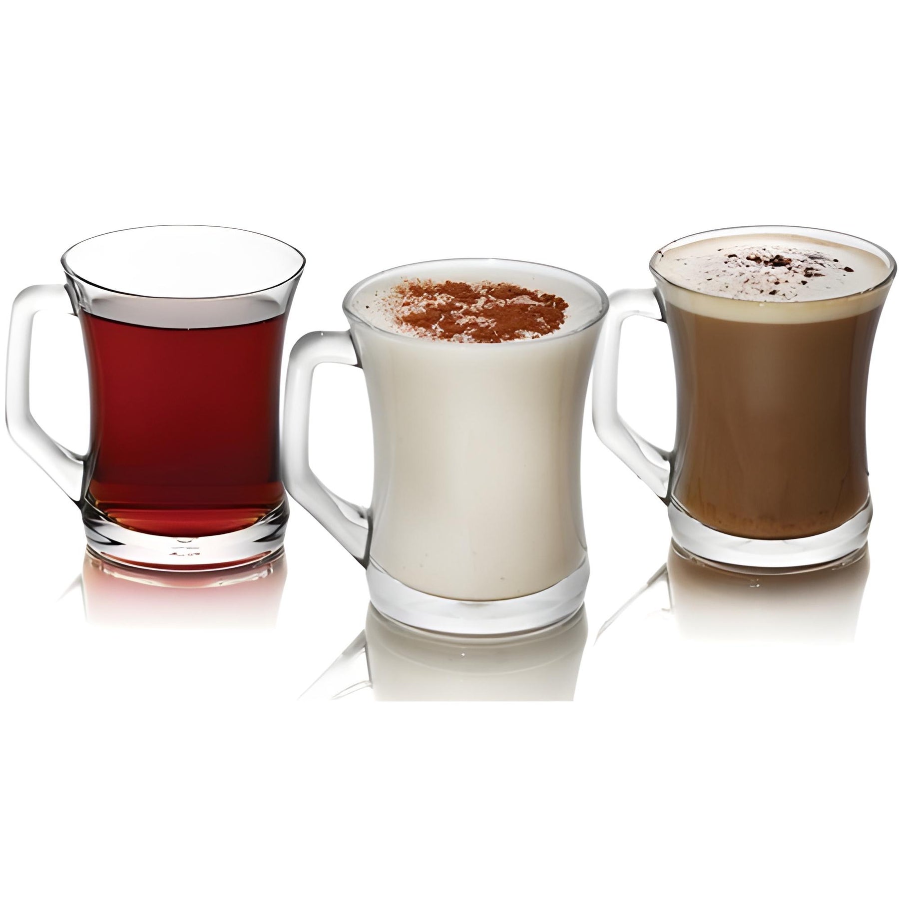 LAV Zen+ Tassen - 210 ml (7 1/2 oz), Moment der Nutzung - dreiteiliges Set