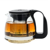 Nordic Schiller Lilac Glas Teekanne mit Deckel und Edelstahl-Sieb – 700 ml