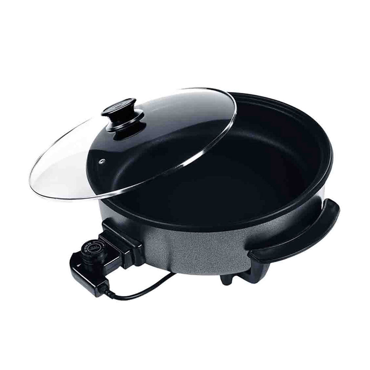 Schäfer Multipfanne mit Glasdeckel – 1500 Watt