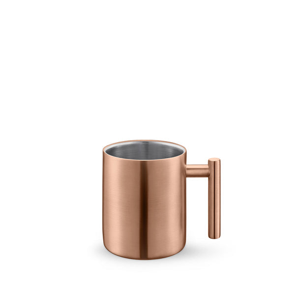 Wilmax Doppelwand Becher 350 ml Edelstahl Bronze WL-517610125/A
