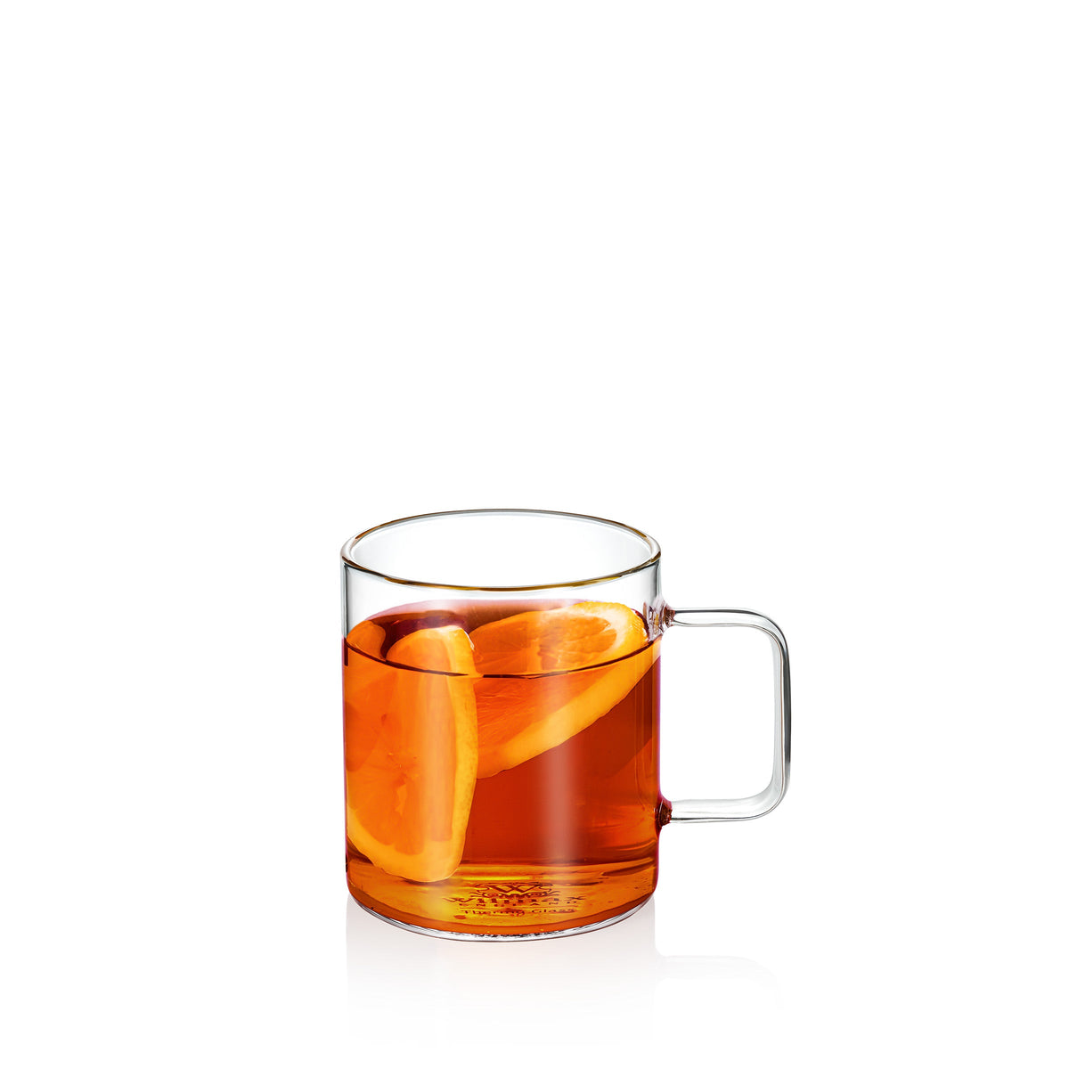 Wilmax Tassen aus Borosilikatglas, 6er-Set