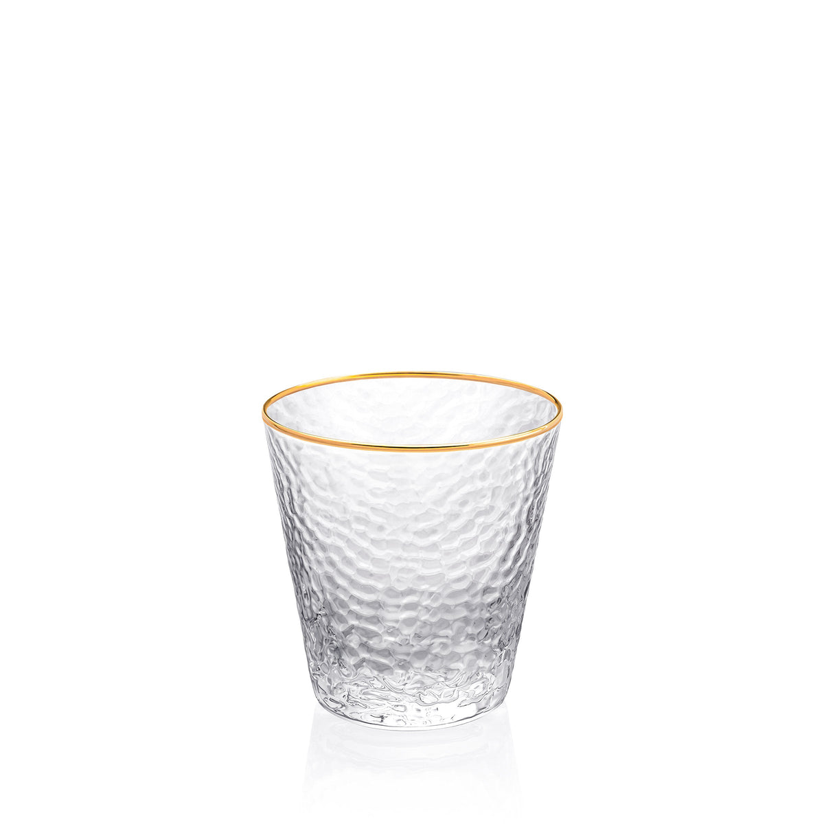 Wilmax Gold Rim Glas 300 ml Borosilikatglas Transparent WL-888632/A