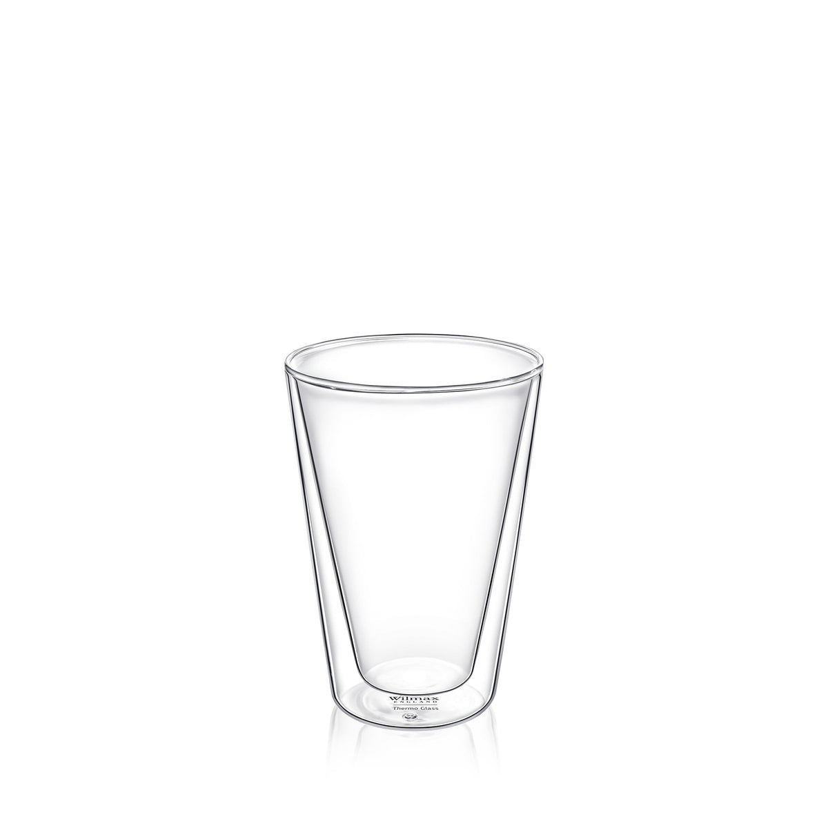 Wilmax Doppelwandiges Glas 300 ml Transparent