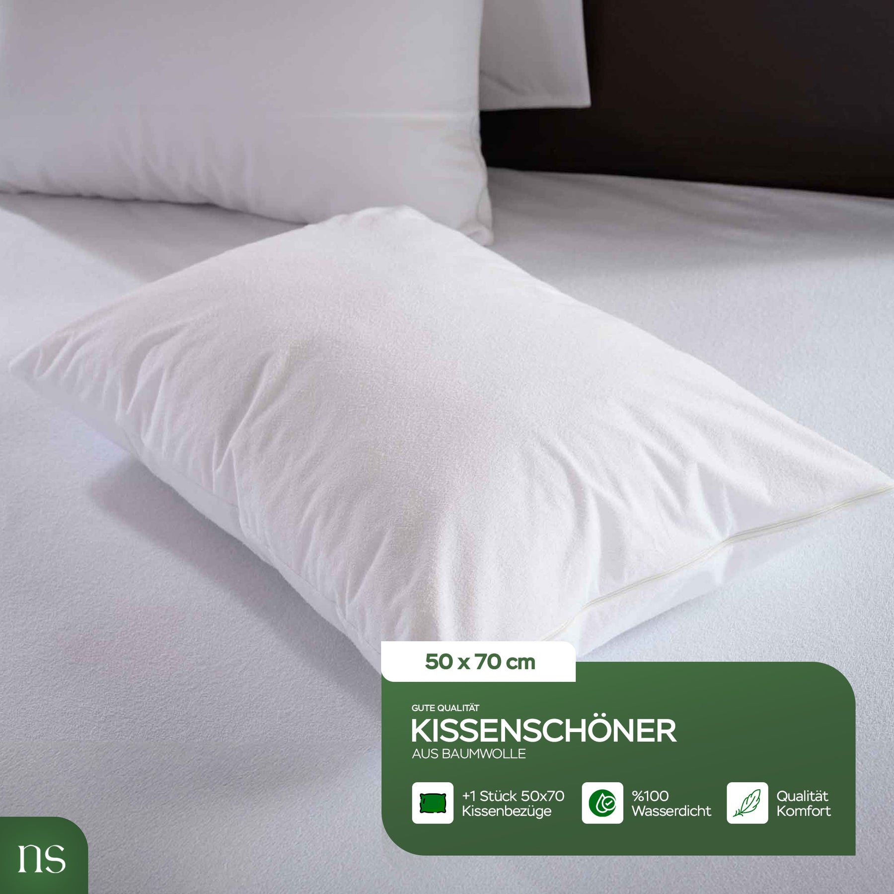 Nordic Schiller Kissenschoner Aus Baumwolle 50 cm x 70 cm - Nordic Schiller