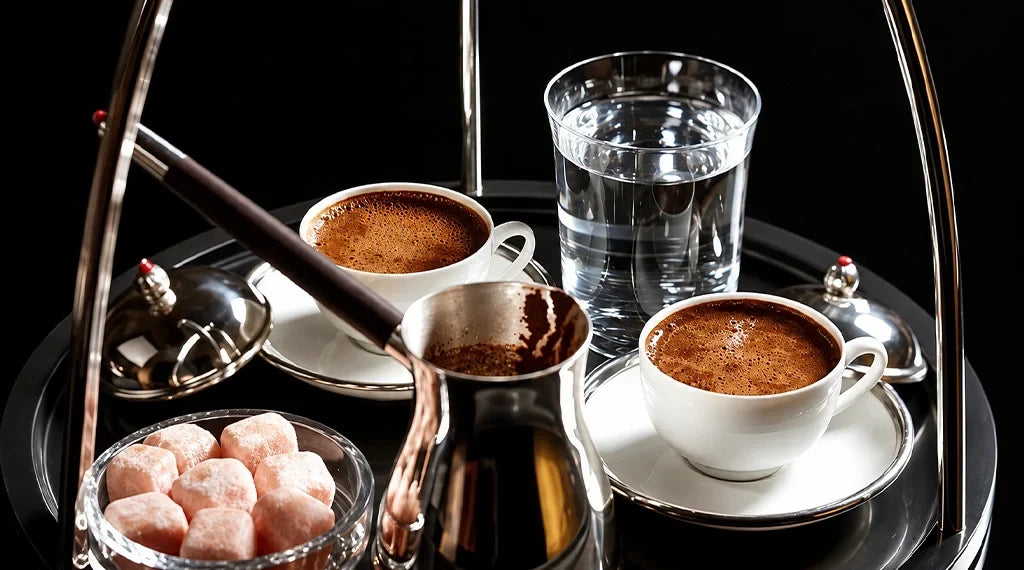 Türkischer Kaffee zubereiten: Cezve, Menge, Schaum und das Servierritual