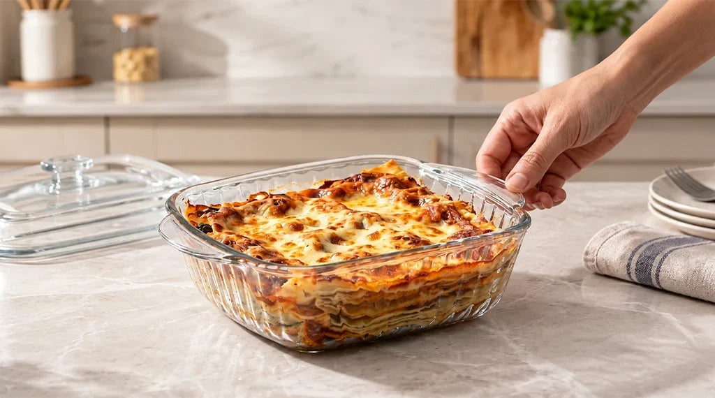 Welche Auflaufform für Lasagne? Größe, Höhe und Portionen richtig wählen