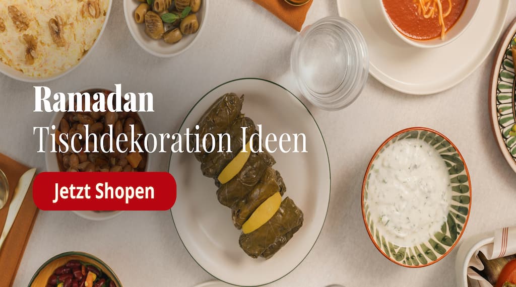 Ramadan-Tischdekoration