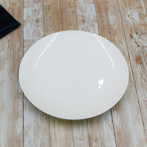Wilmax Tiefer Teller 23 cm aus Porzellan, Weiß WL-991117/A