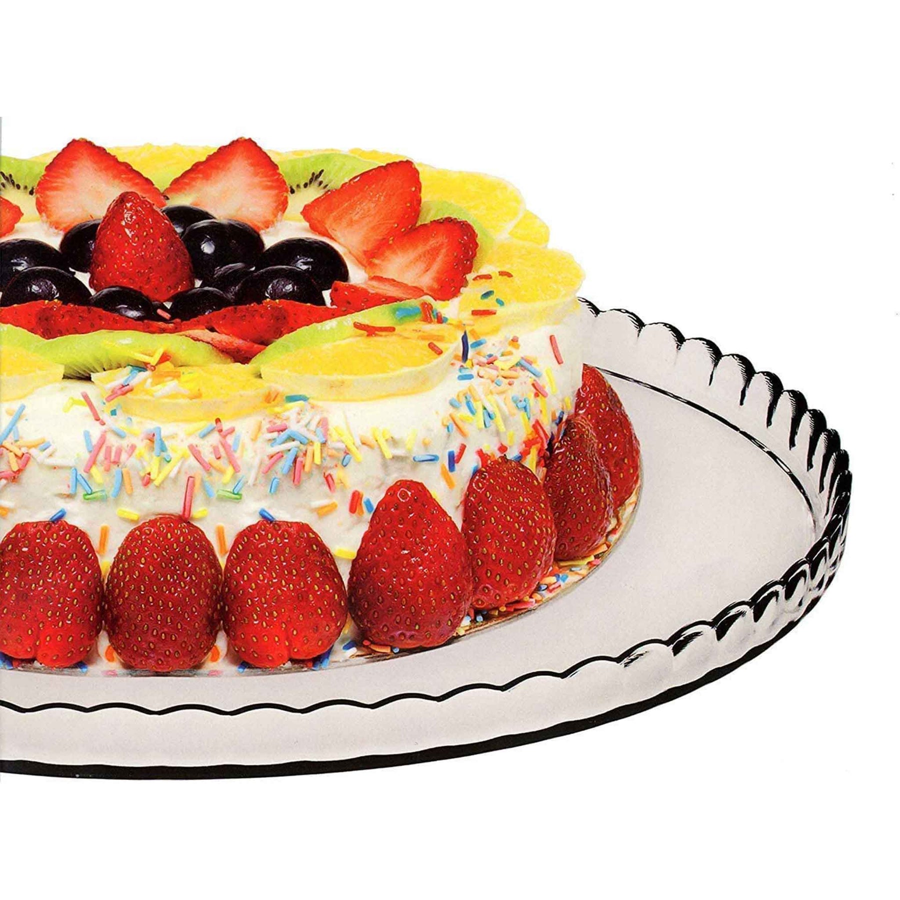 Pasabahce Patisserie Servierteller - Rund 322 mm - Nahaufnahme