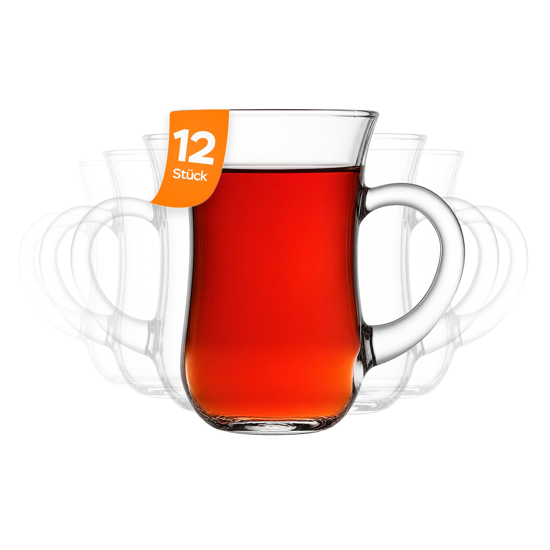 Pasabahce Keyif Teeglas 12er Set Stückgut