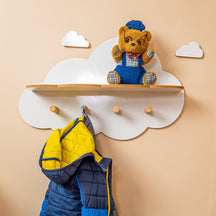 Cozy Collections Wolken-Wandregal 40×11×20 cm