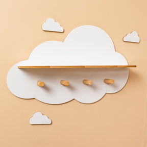 Cozy Collections Wolken-Wandregal 40×11×20 cm
