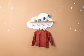 Cozy Collections Wolken-Wandregal 40×11×20 cm