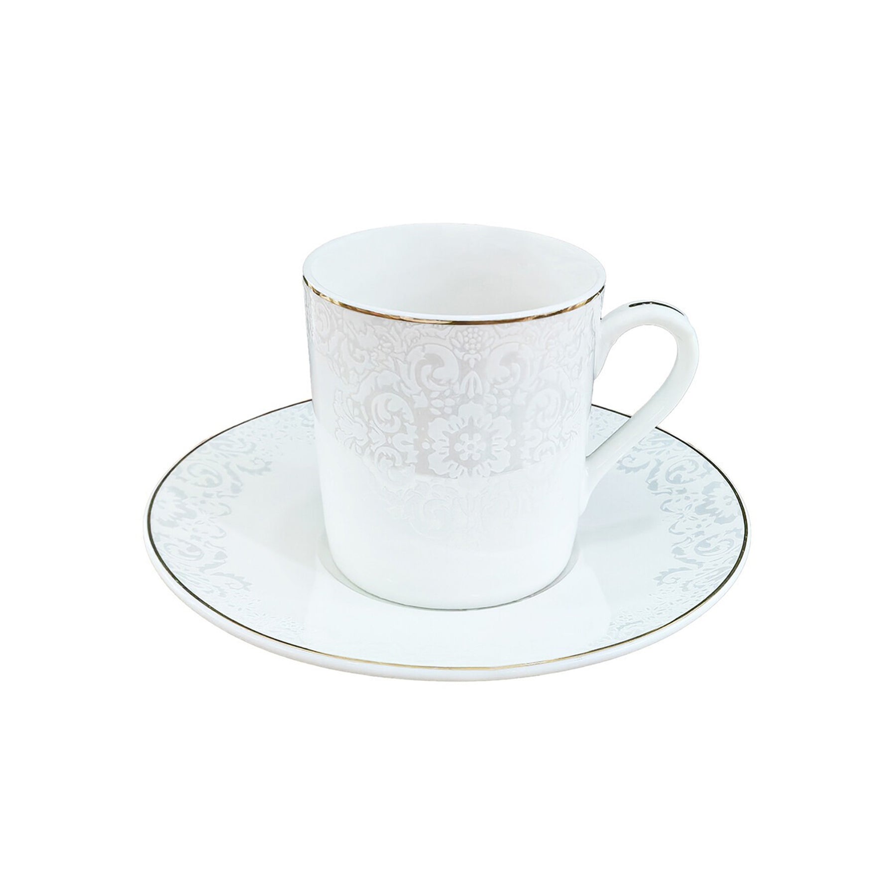 Schäfer Home 12-tlg. Kaffee-Set Rund mit Unterteller