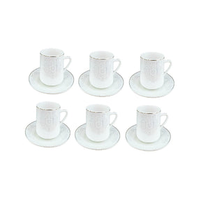 Schäfer Home 12-tlg. Kaffee-Set Rund mit Unterteller