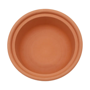 Viapot Small 1350 ml - Natur - Terrakotta-Schmortopf mit Deckel - 20×9 cm