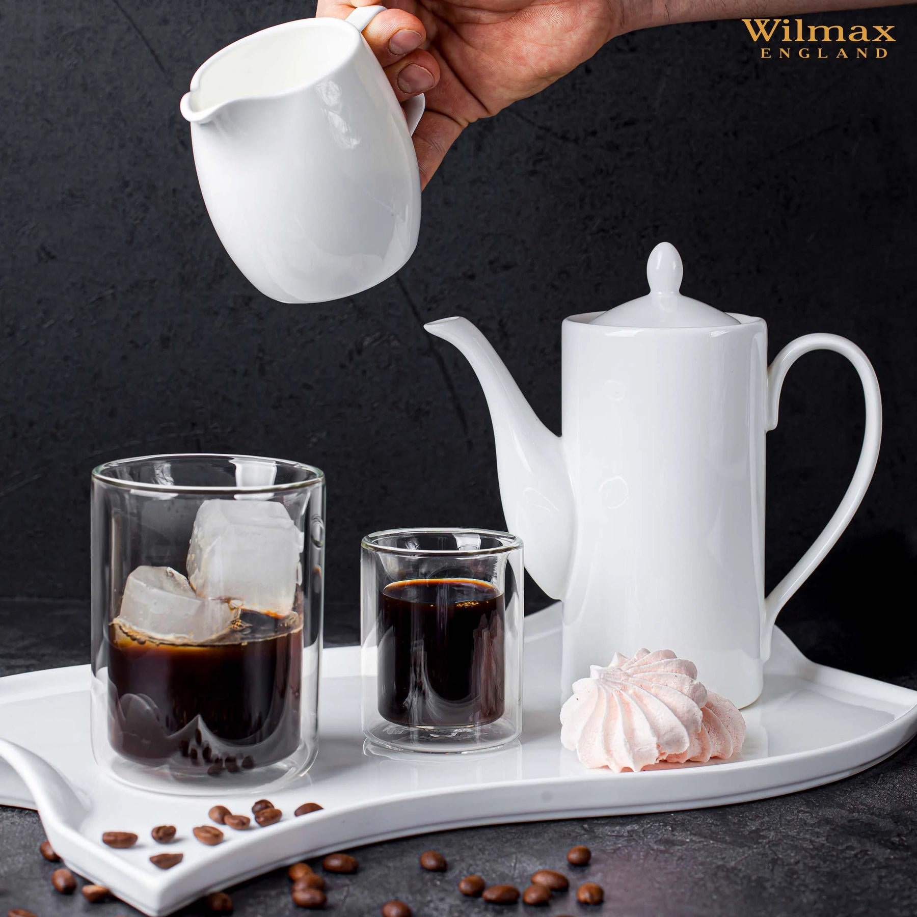 Wilmax Doppelwandiges Thermoglas