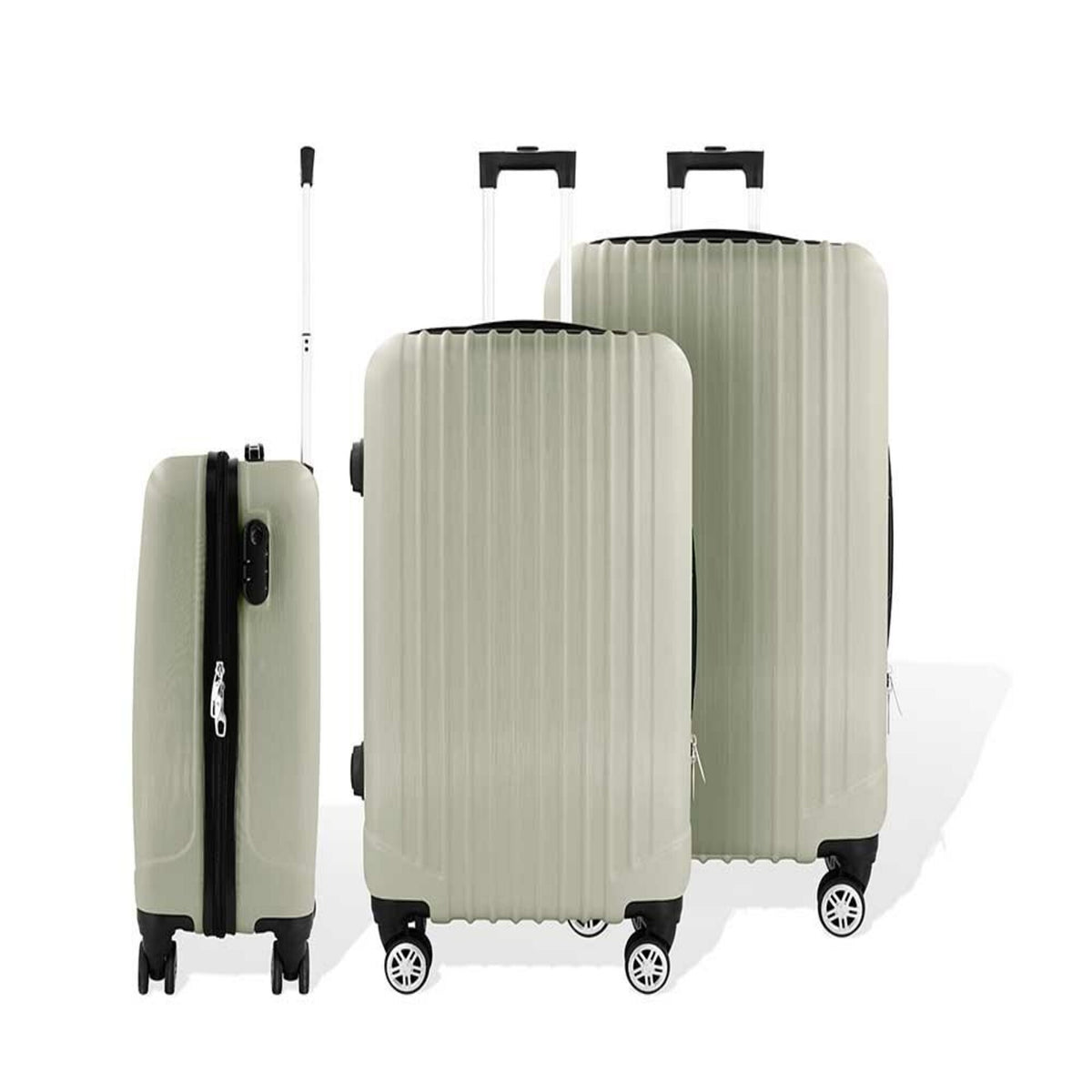 Hoffmanns 3-tlg. ABS Kofferset "Travel Line"