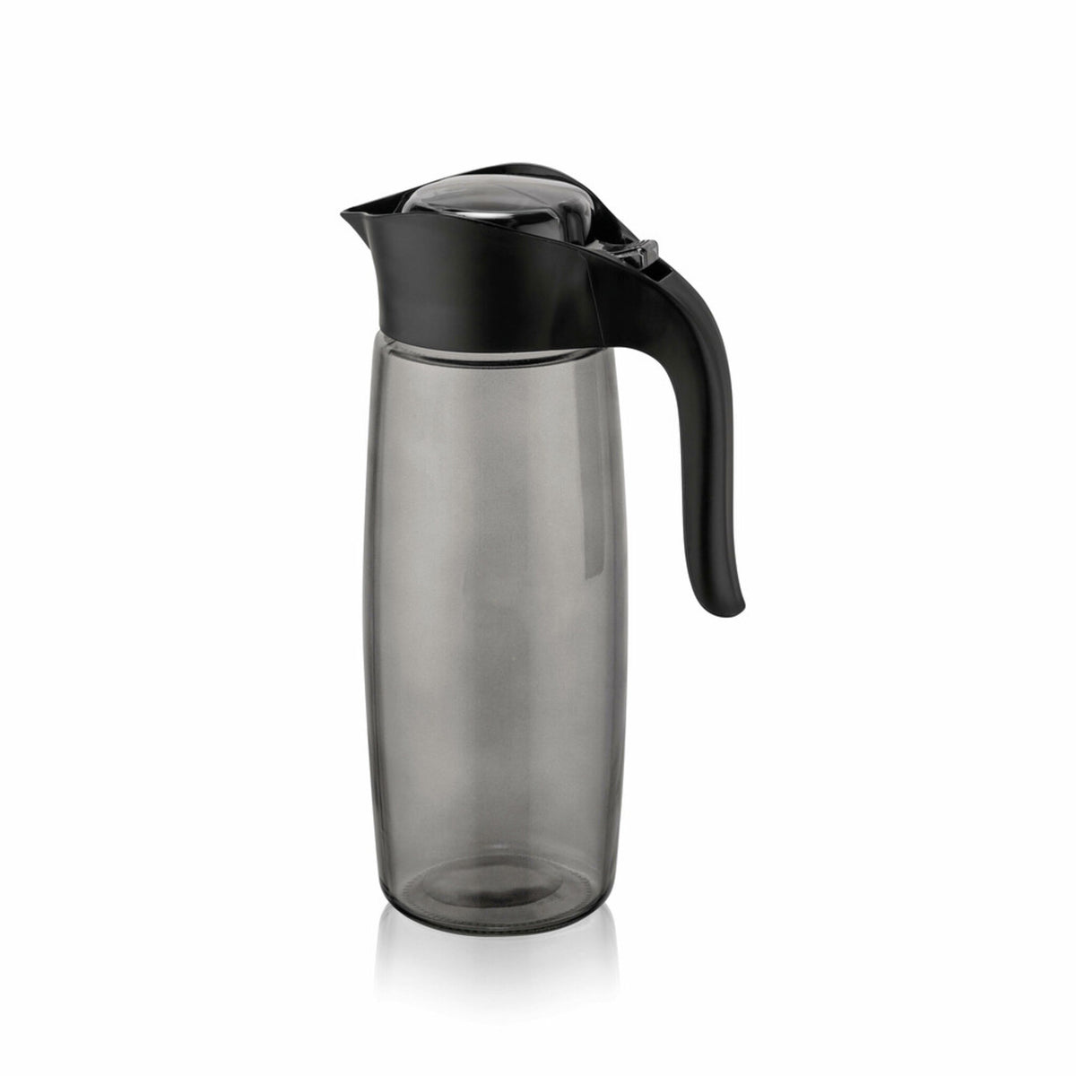 Michelino Tanja Karaffe Riffel&-Klarglas Anthrazit 1,6L