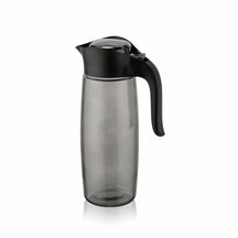 Michelino Tanja Karaffe Riffel&-Klarglas Anthrazit 1,6L - Einzelansicht - 2