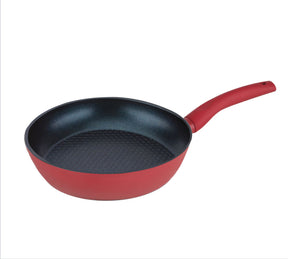 Michelino Nora Schmorpfanne mit Wabenboden Ø 28cm - Rot