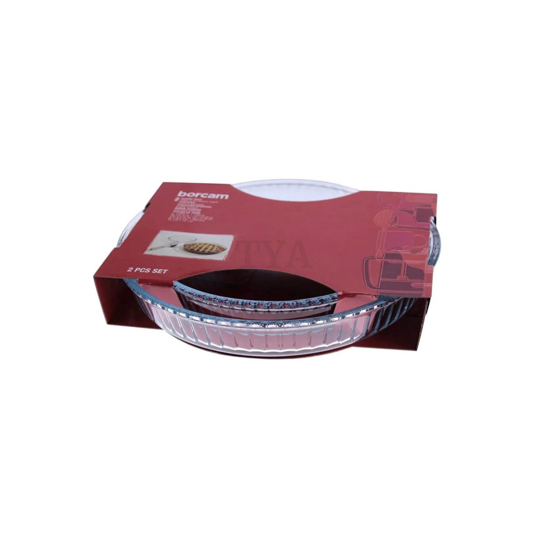 Pasabahce, Borcam Auflaufform aus Glas, langlebig & praktisch
